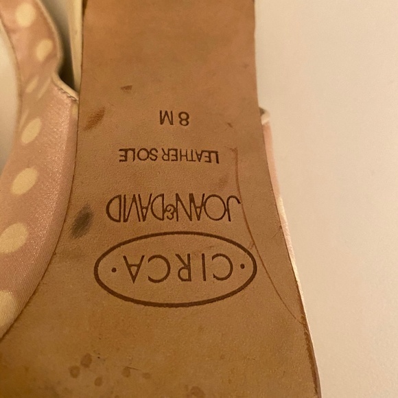 Circa Joan & David Pink Polka Dot w/ Bow Heels - Picture 12 of 12